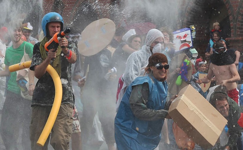 The Battle of Oberbaumbrücke (Upper Tree Bridge)