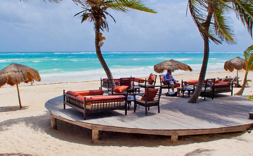 La Zebra Cantina Caribbean beach bar