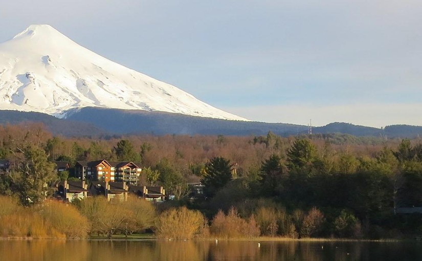 Volcano skiing