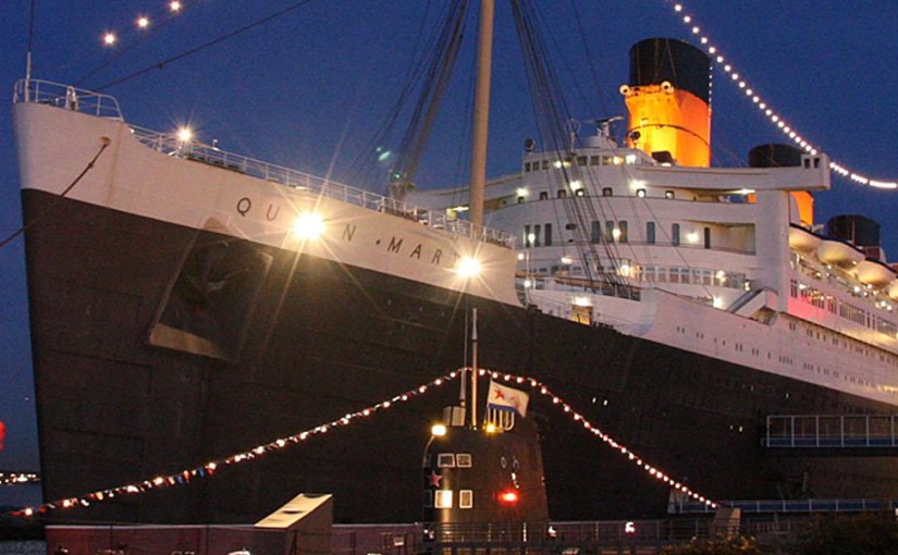 Hunt ghosts on the Queen Mary