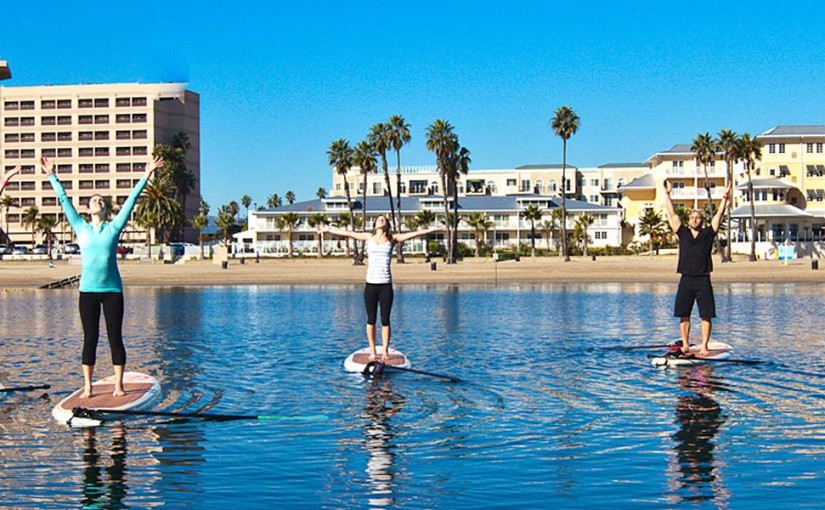 Yoga Meets Water in California