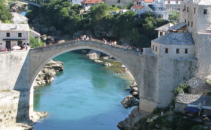 Leap from Stari Most