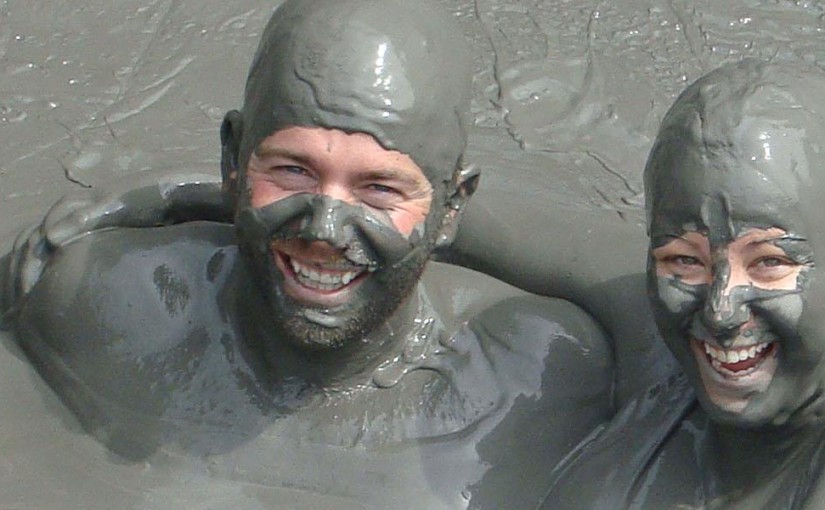 Immerse yourself in mud at El Totumo