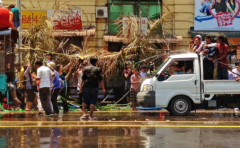 Make a splash at Thingyan Festival