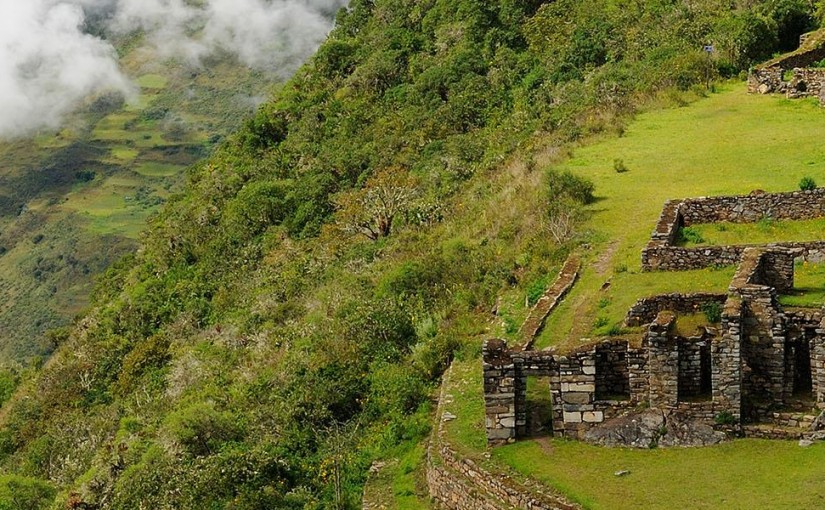 The Incan ruins of Choquequirao