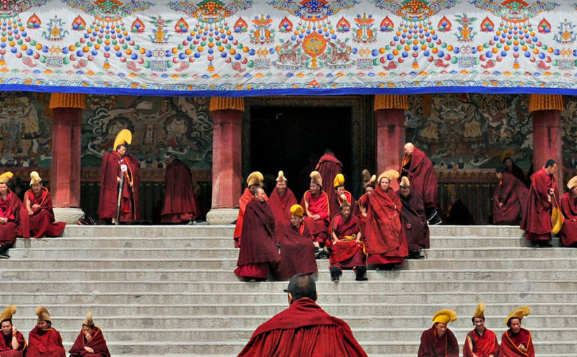 Sleep in luxury in a yak-hair tent