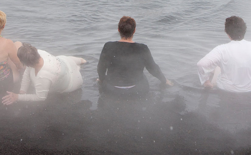 Brave a swim in Antarctic waters