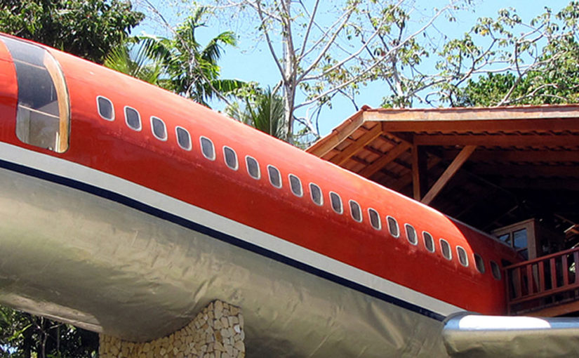 Jet off to paradise in this high-flying hotel