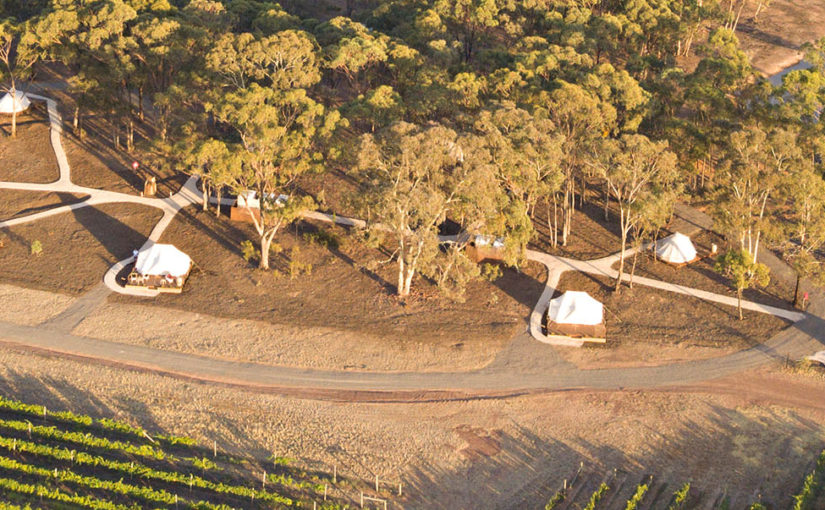 Glorious winery glamping in Bendigo