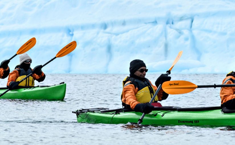 The joy of kayaking the Antarctic