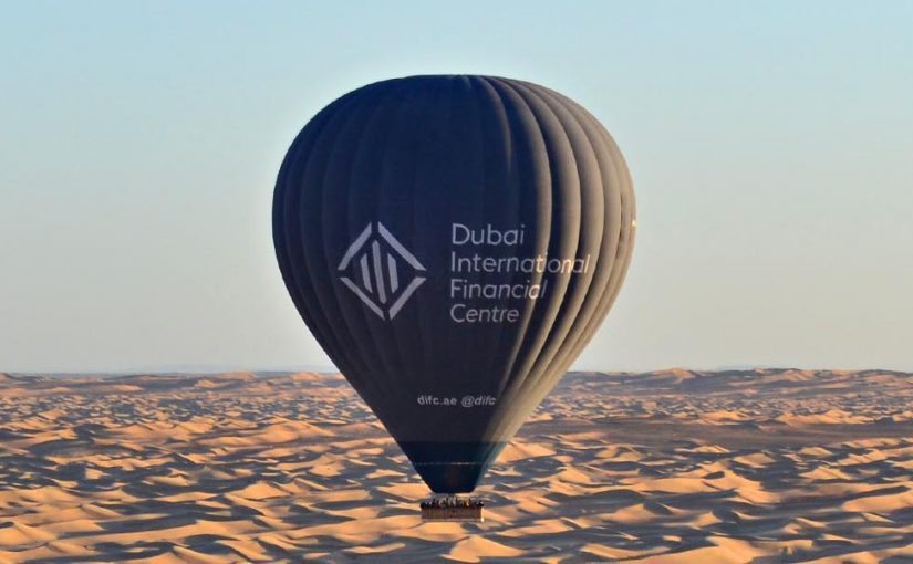 Hot Air Ballooning over the Arabian Desert