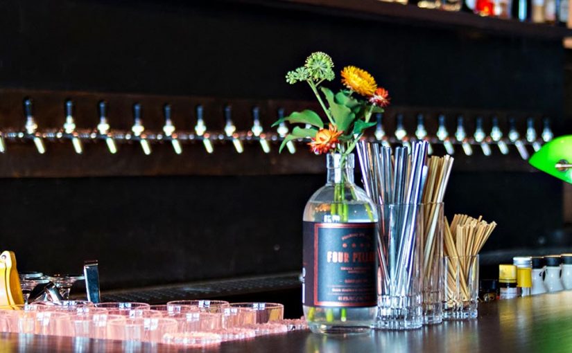 Sleek and minimal at Bonny bar