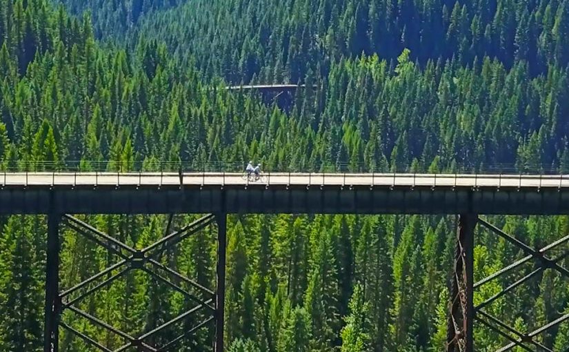 Bike the Hiawatha trail in Idaho