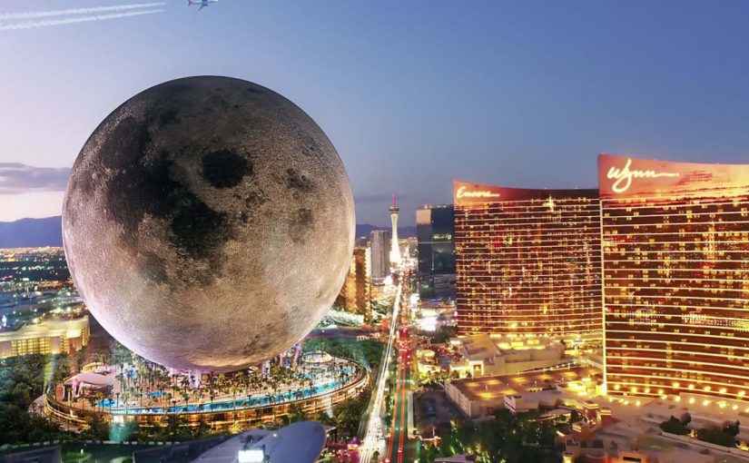 Moon landing in Vegas