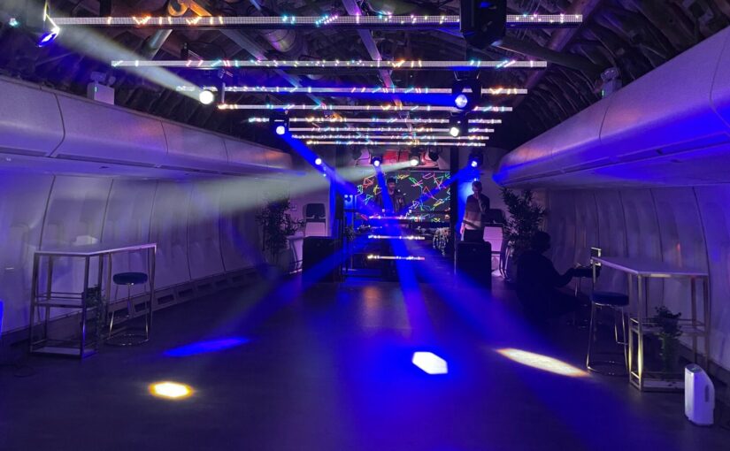 This Boeing 747 is now a party plane
