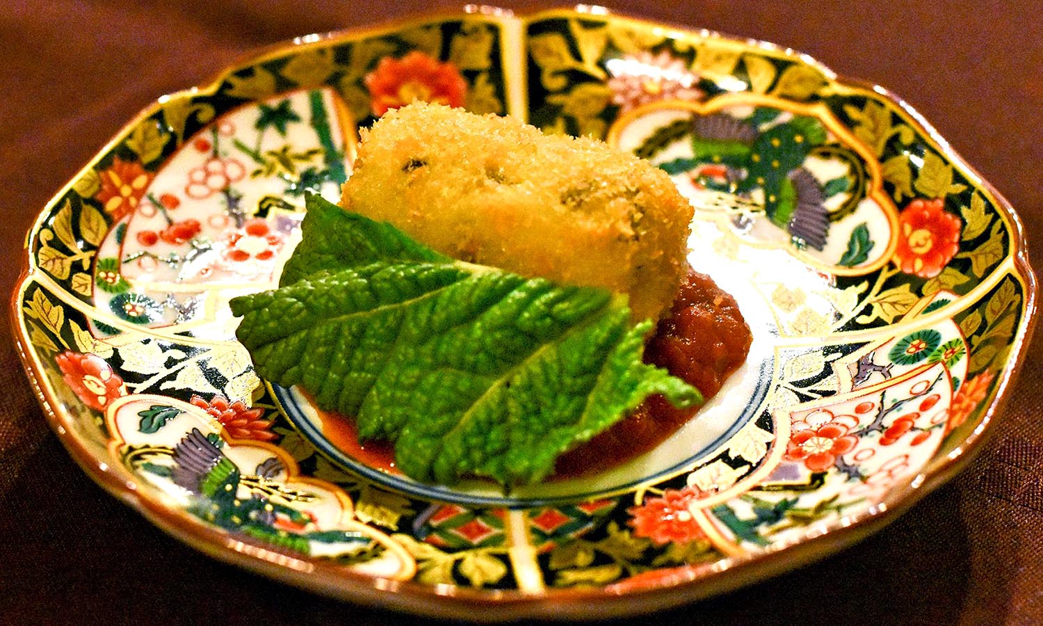A bowl of traditional Japanese food.