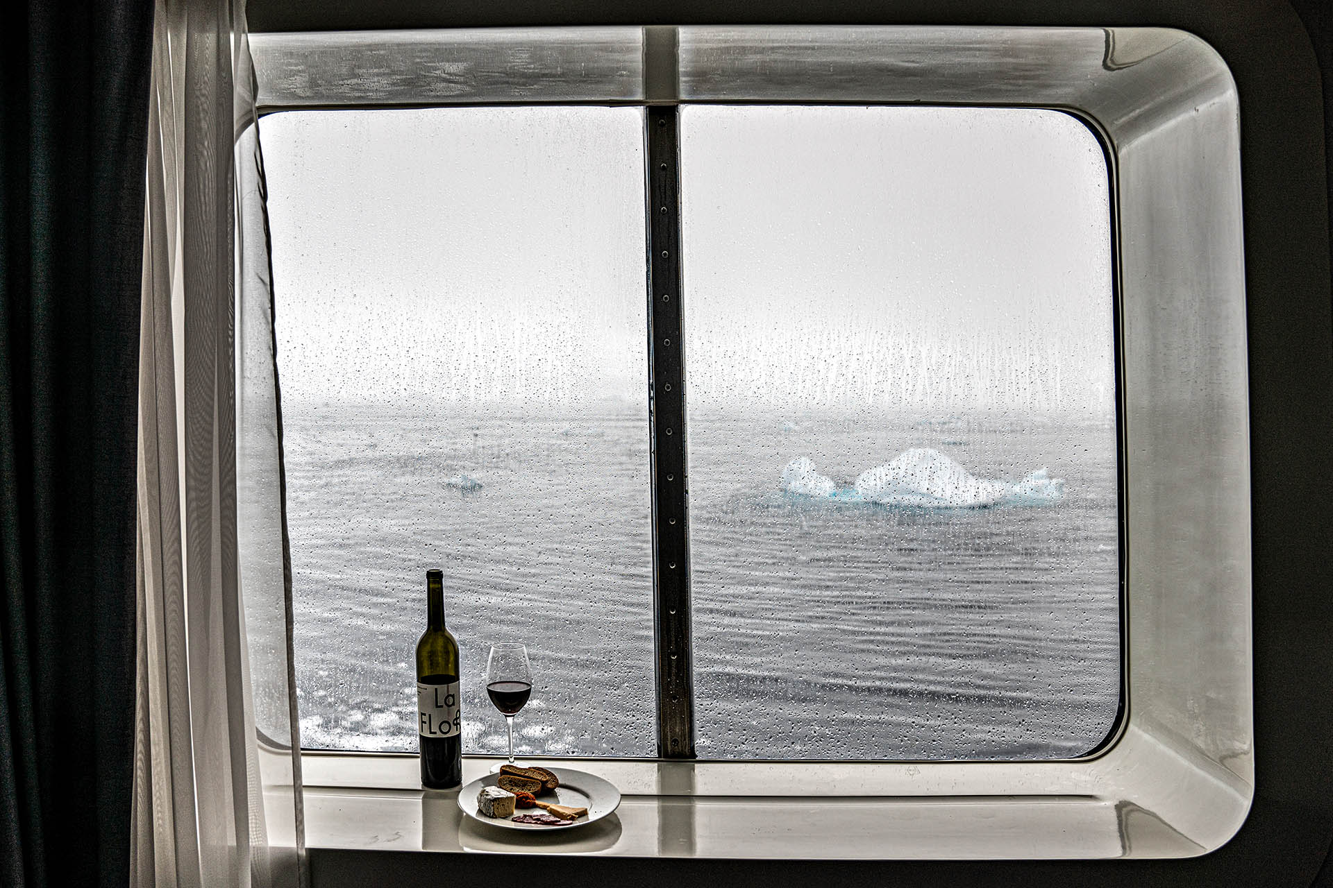 Would hate to hit a 'berg and spill the wine.