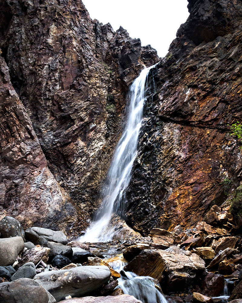Grenisgilfoss Waterfall in Stafafell.