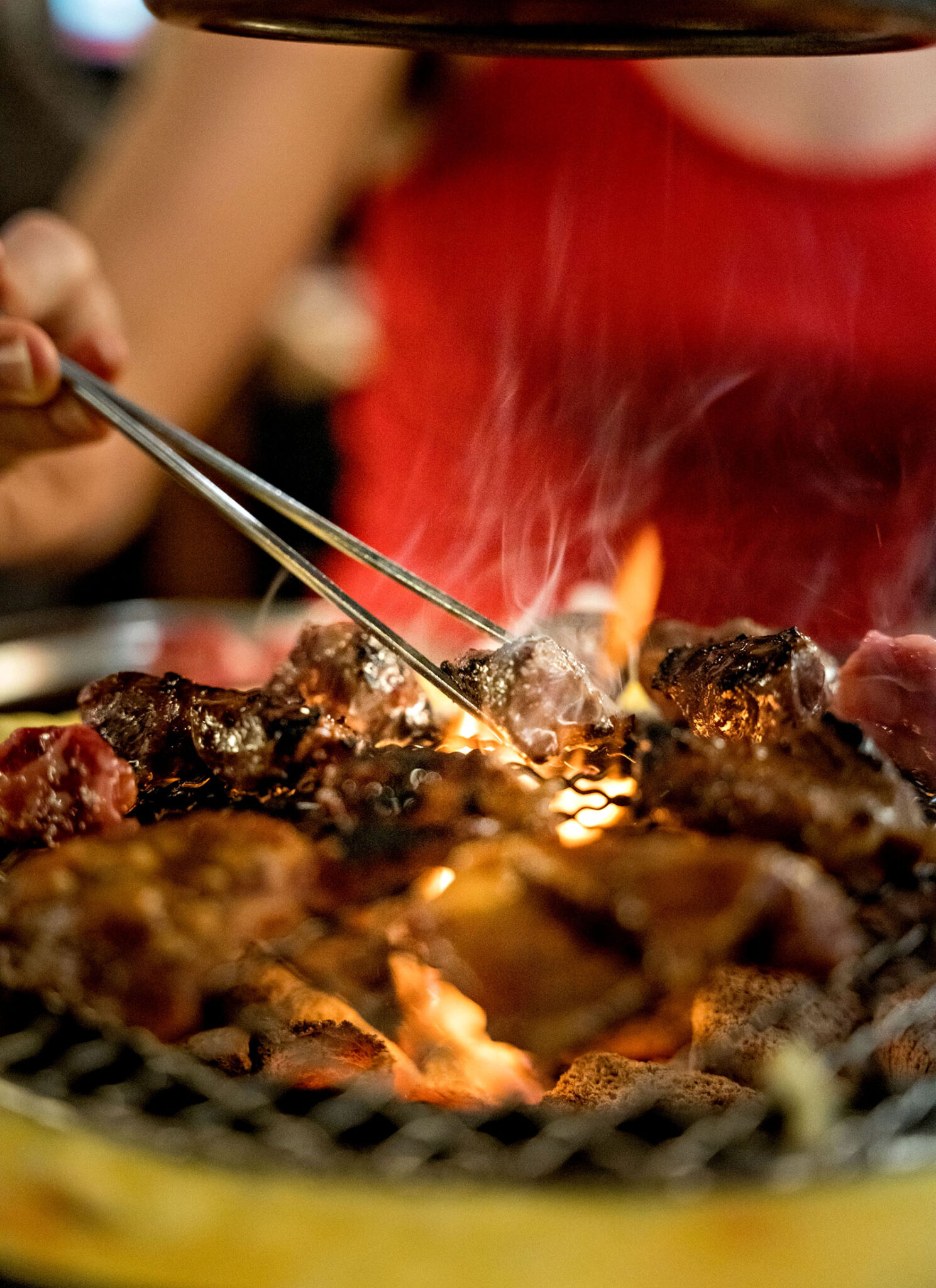 Mapo BBQ in action. 