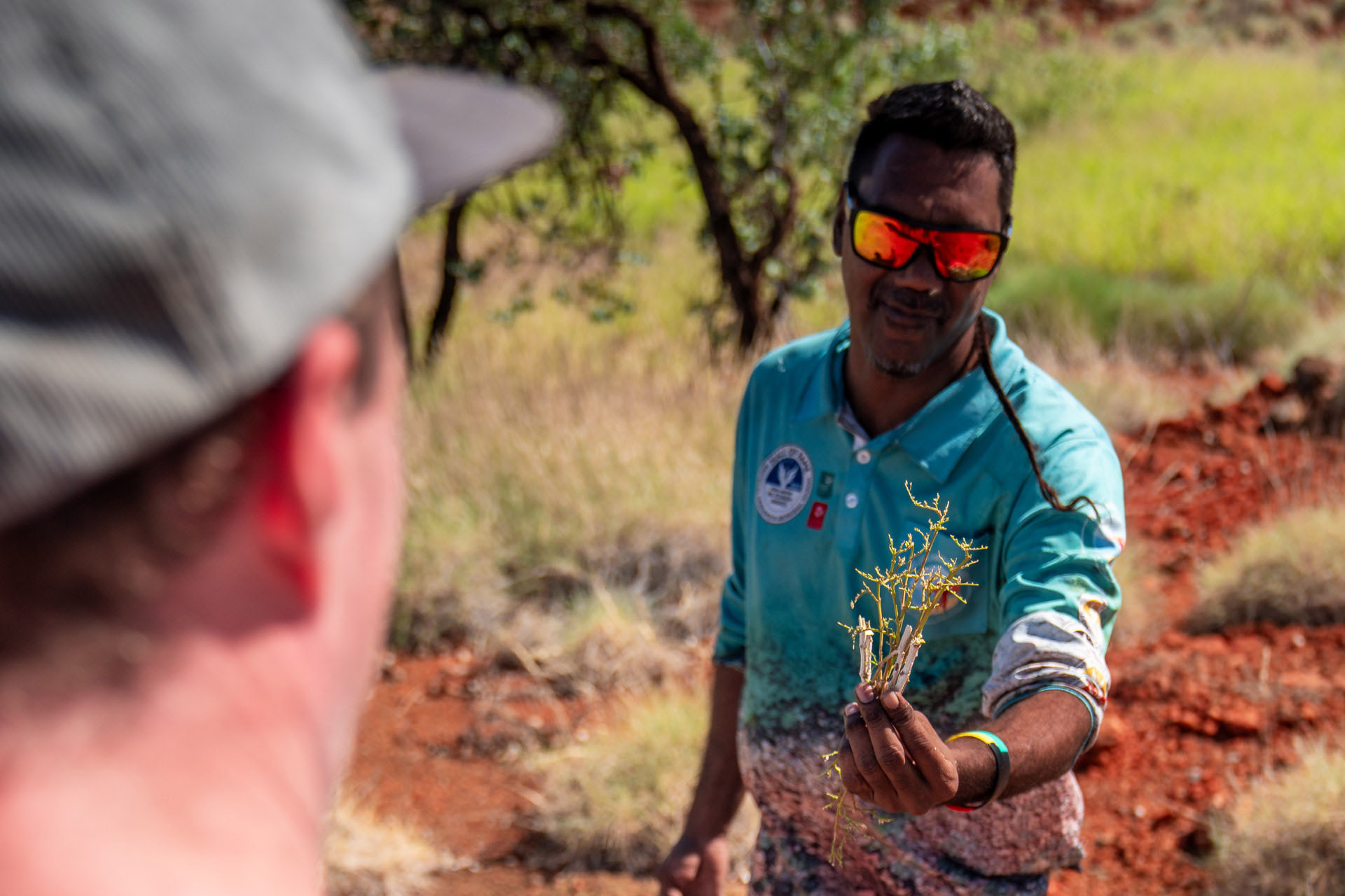 Jaden is incredibly knowledgeable when it comes to bush tucker and medicine.