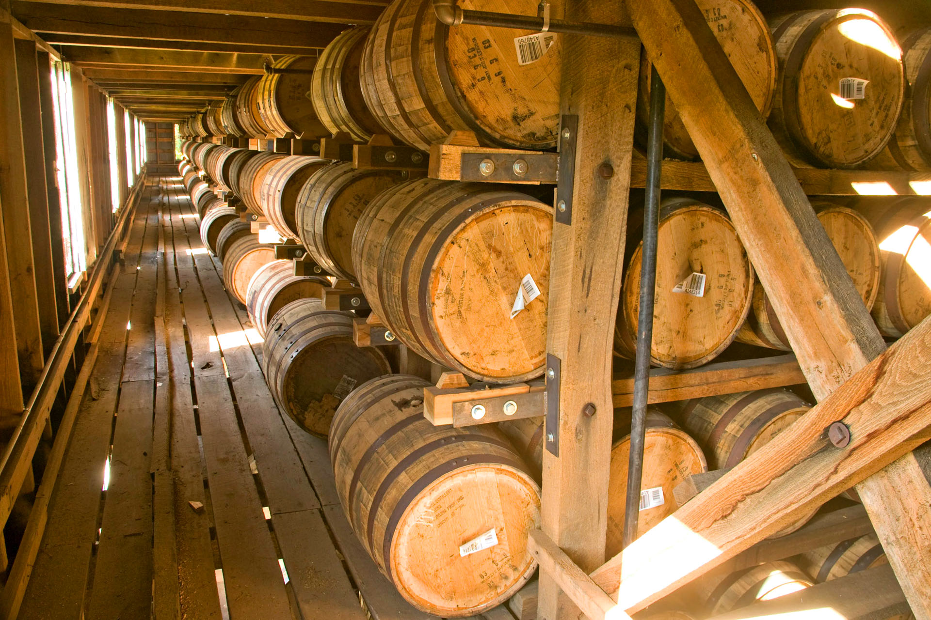 You'd hate to lose track of a barrel in here.