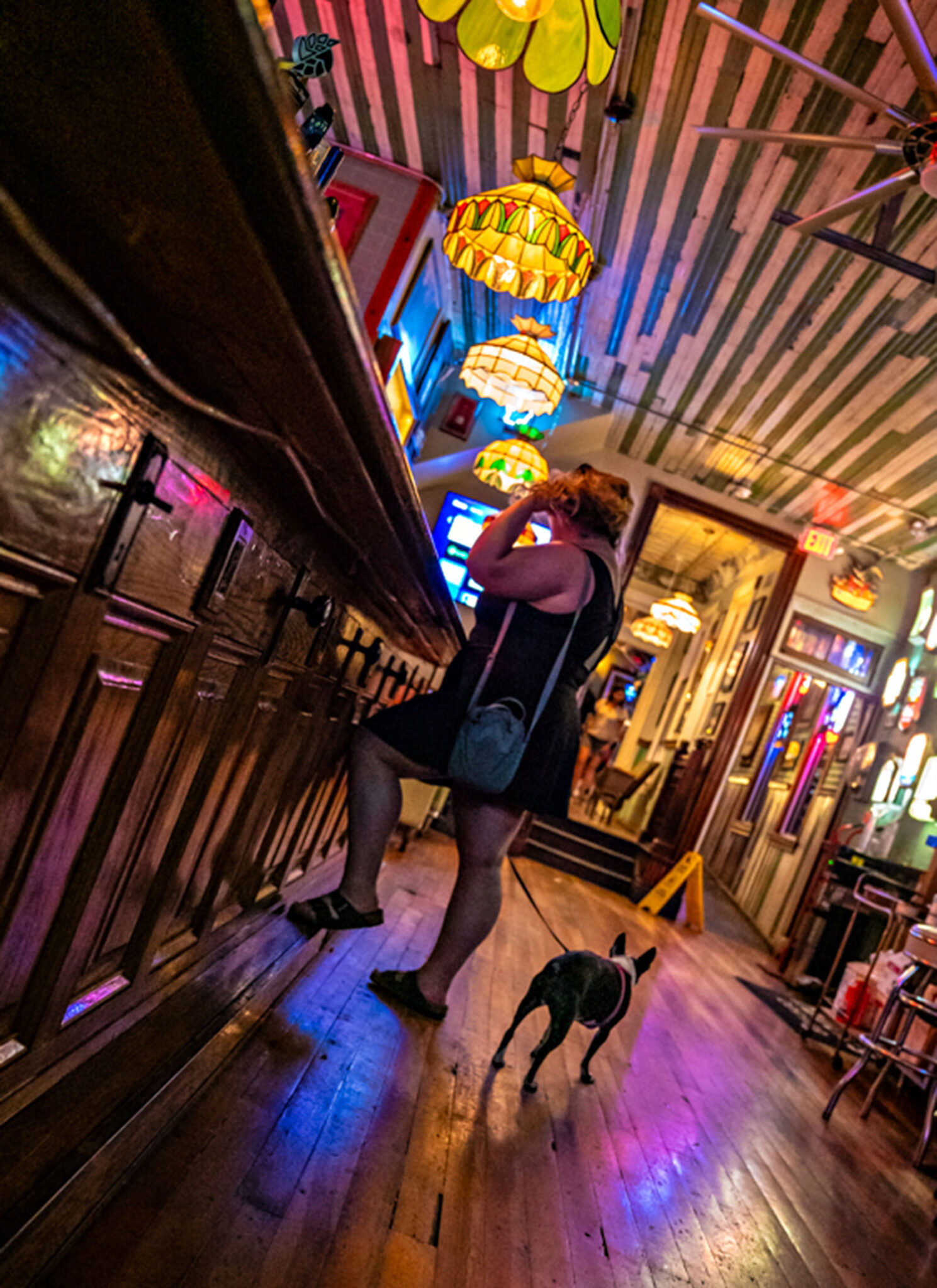 "Wow, it's really busy in here". 