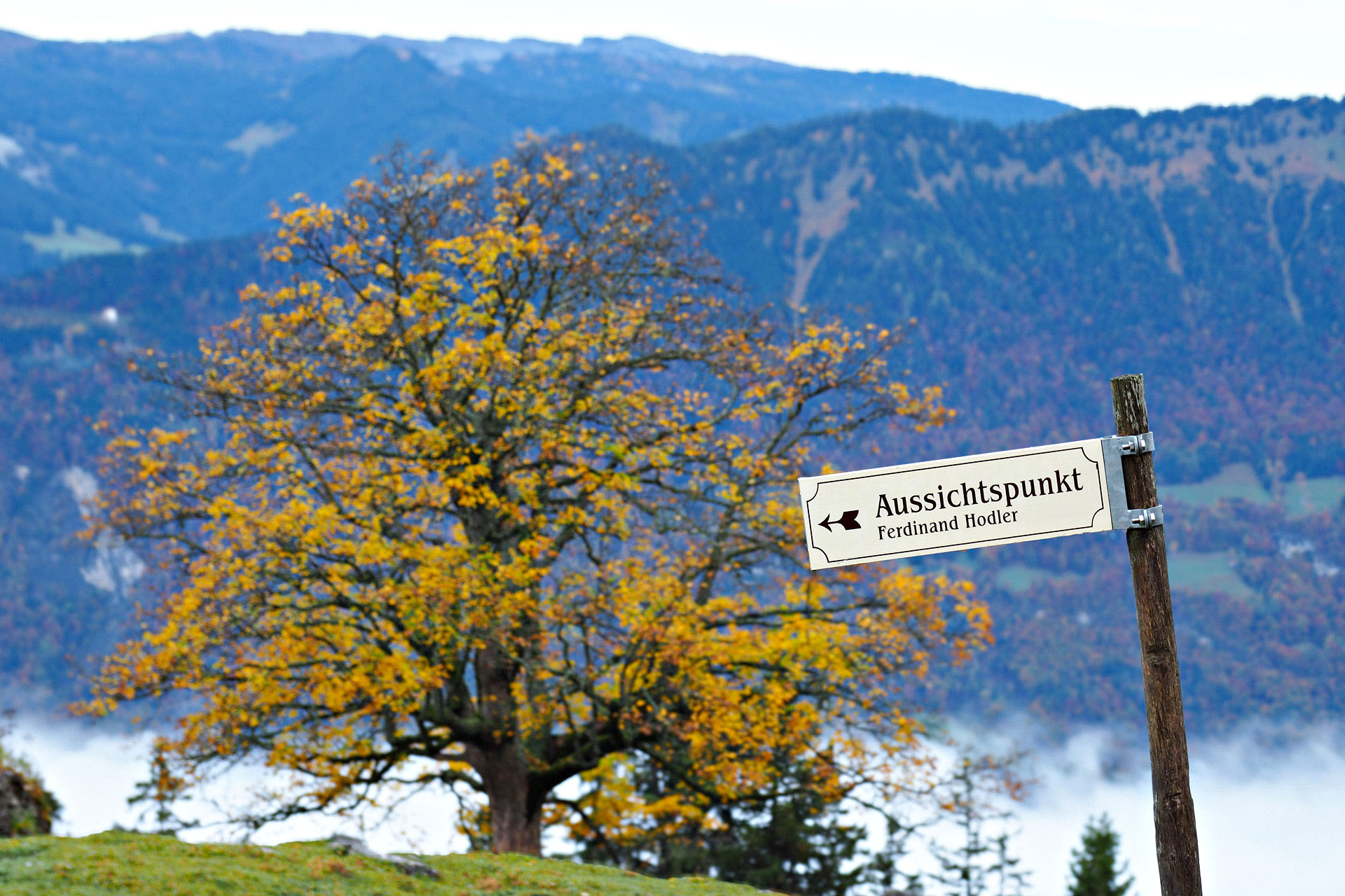 One of the stations enroute to Schynige Platte.