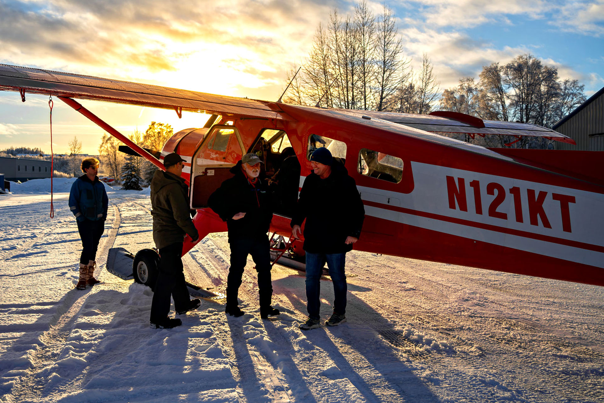 Wanna feel like a soaring Bald Eagle? Then hop in Rust's Flying Service plane and visit the backcountry with unobstructed views.