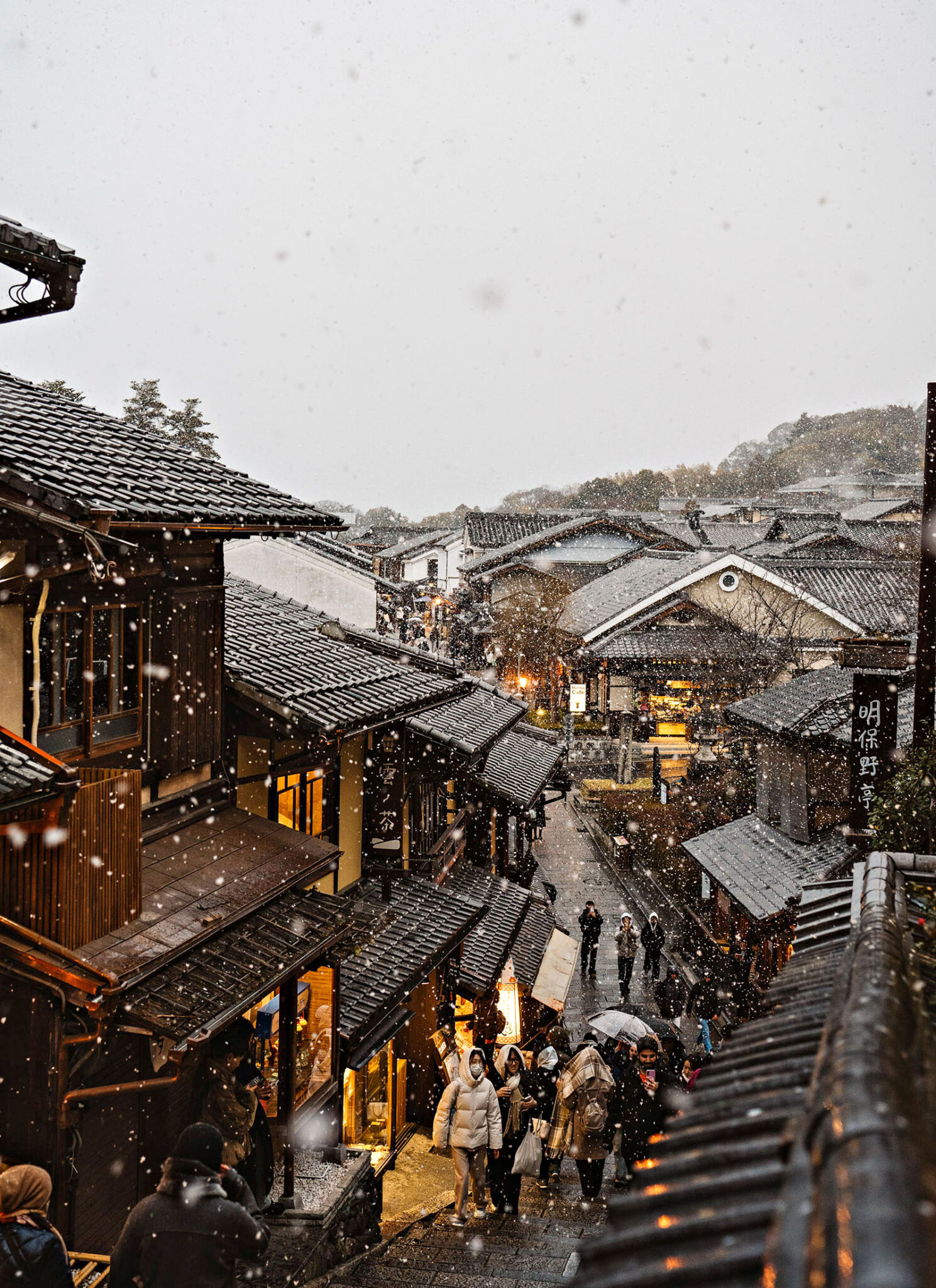 Some places feel like they were built just to catch the snow. 