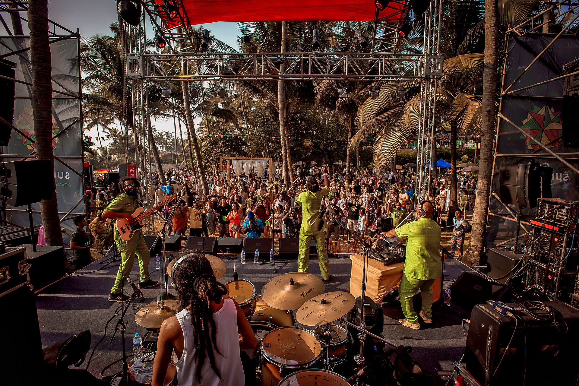 Mumbai’s celebrated Bombay Bassment on the main stage.