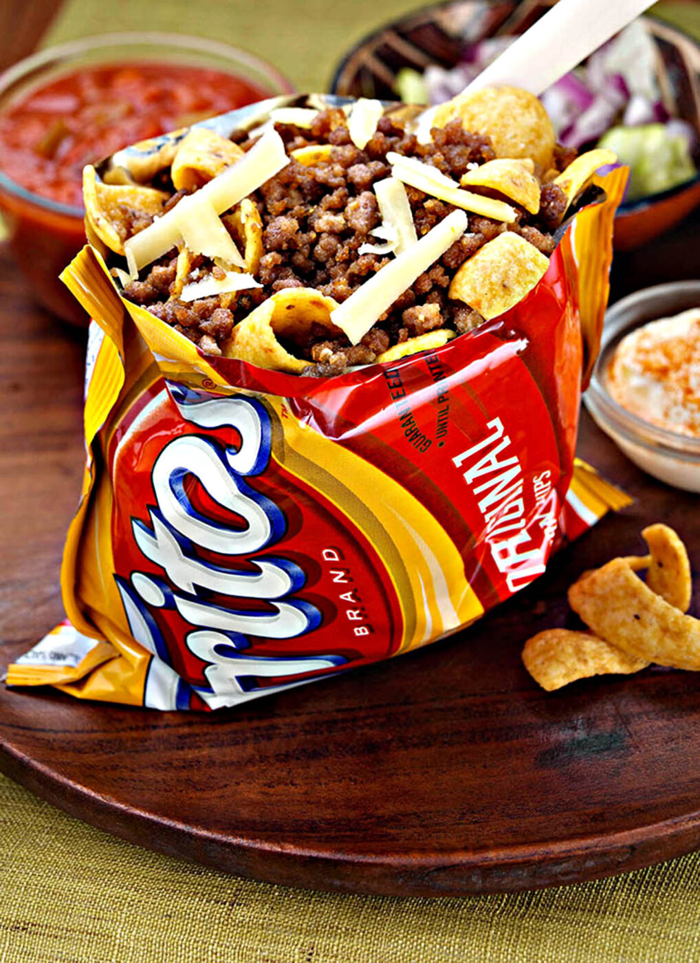 Frito Pie in all its glory.