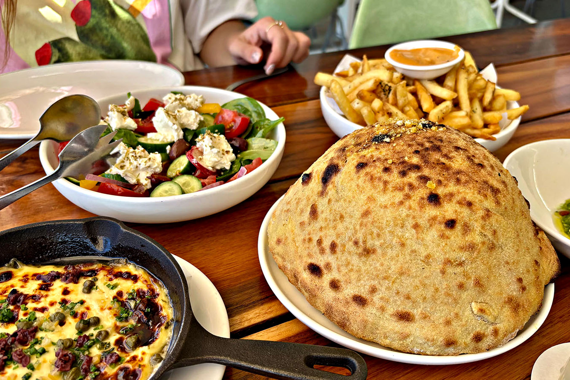 A tastebud-tingling spread of food from The Tropic restaurant in Burleigh Pavilion. 