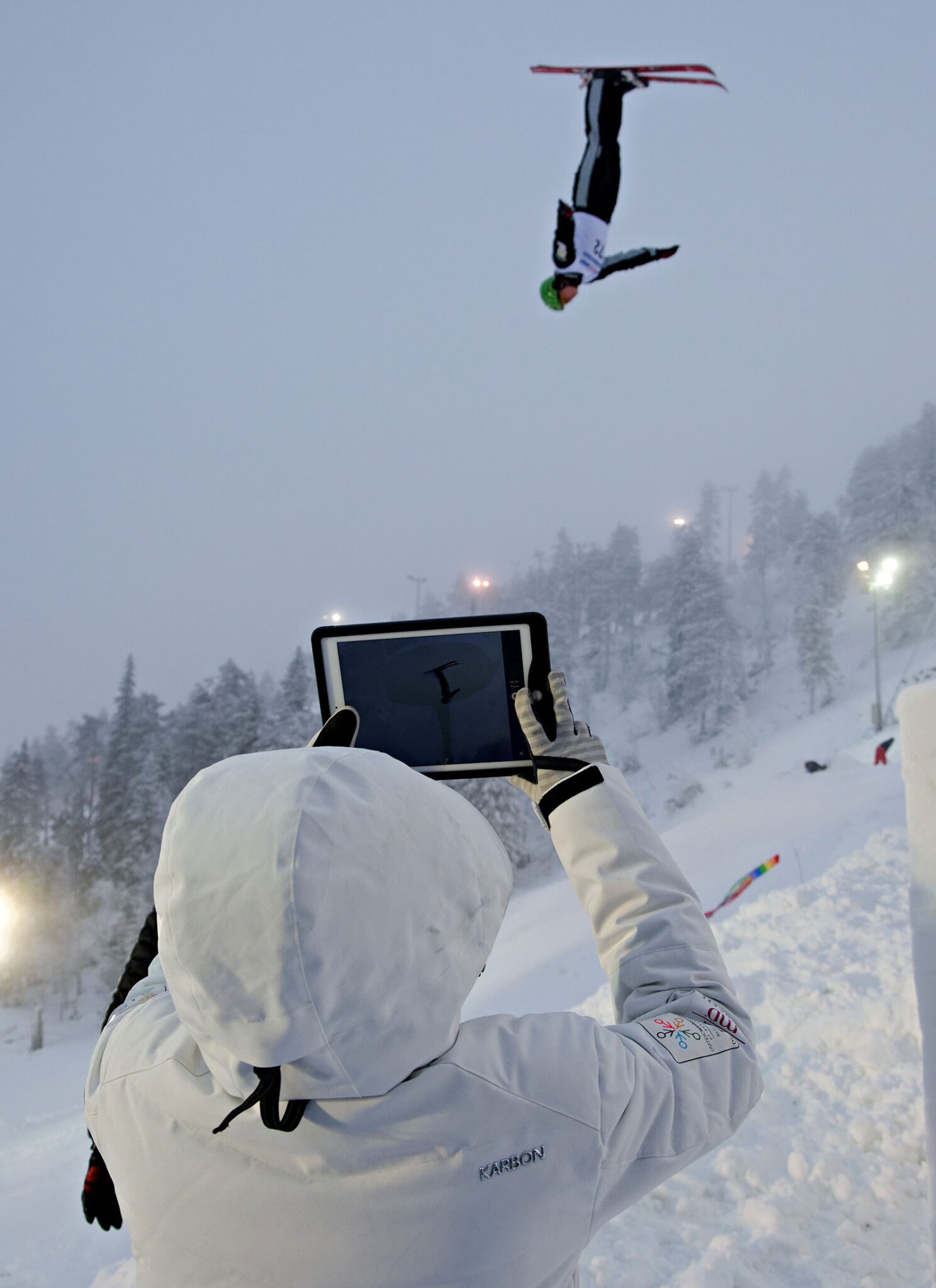 ... and filming 60 kilometre-per-hour somersaults is just one of them.