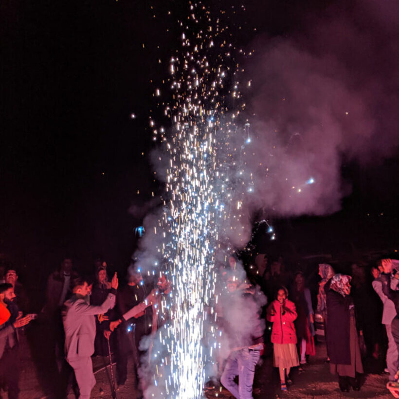 Iranian weddings are lit.