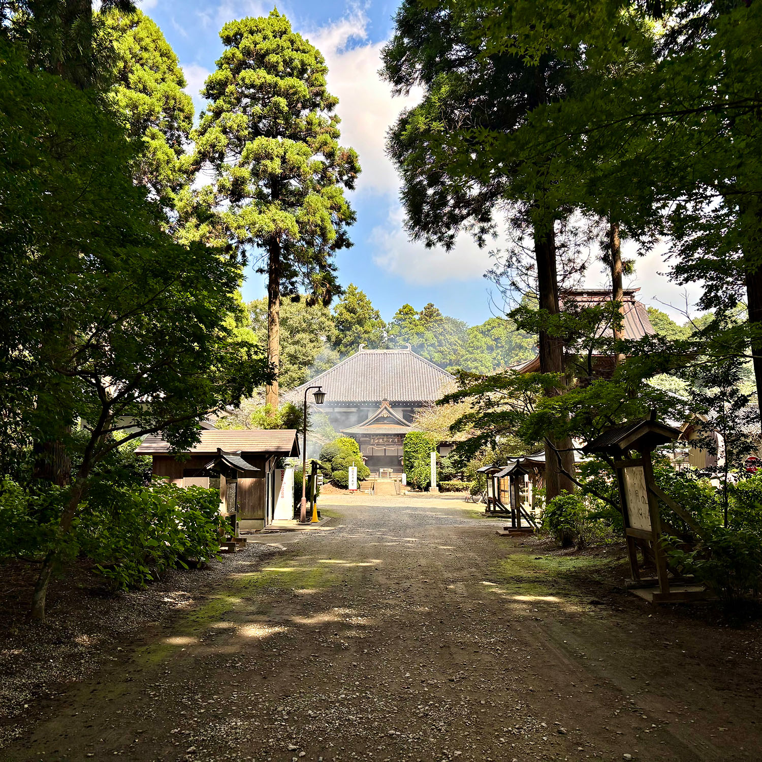An empty shrine in Tako, Japan. 