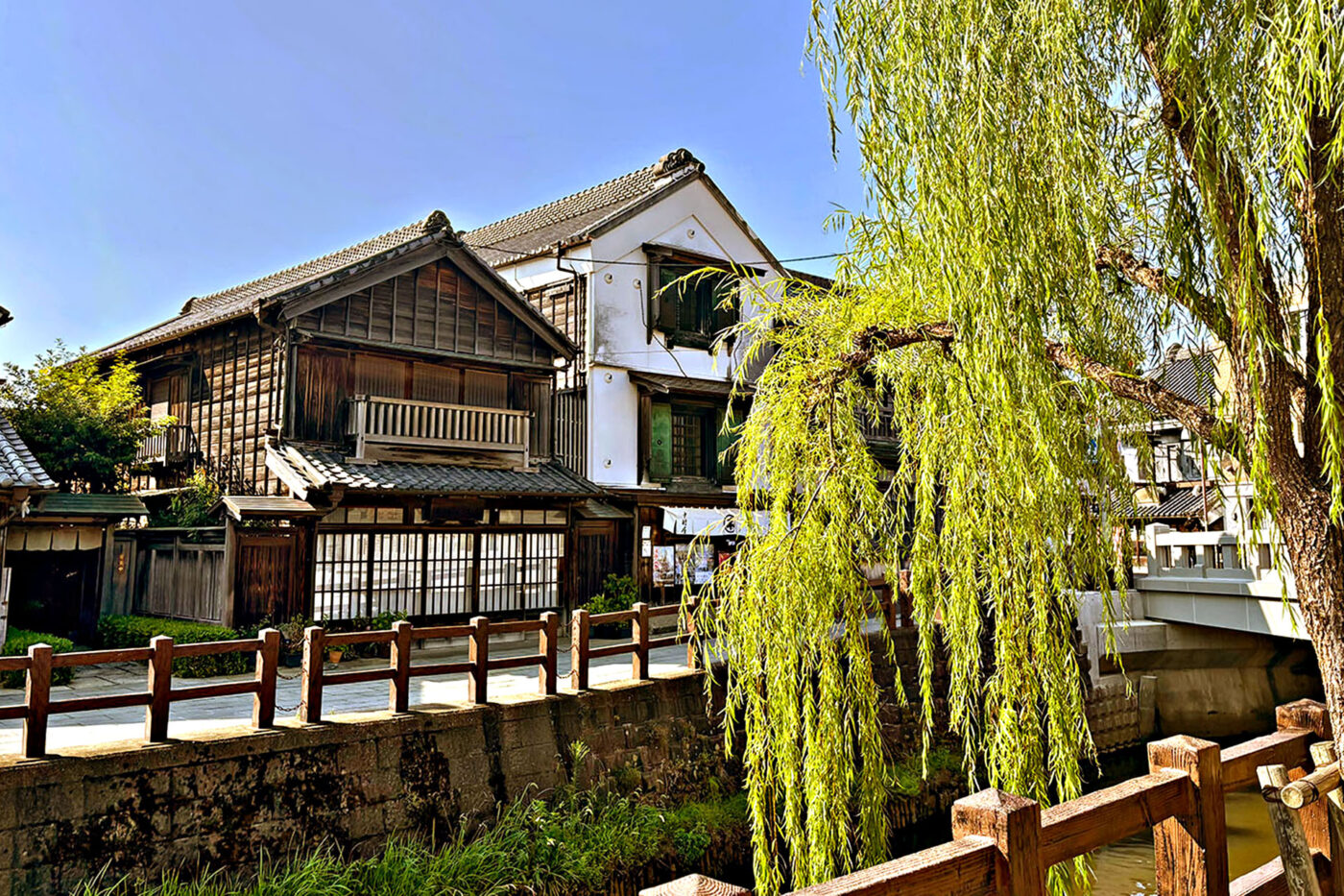The peaceful streets of a traditional town in the Chiba prefecture.