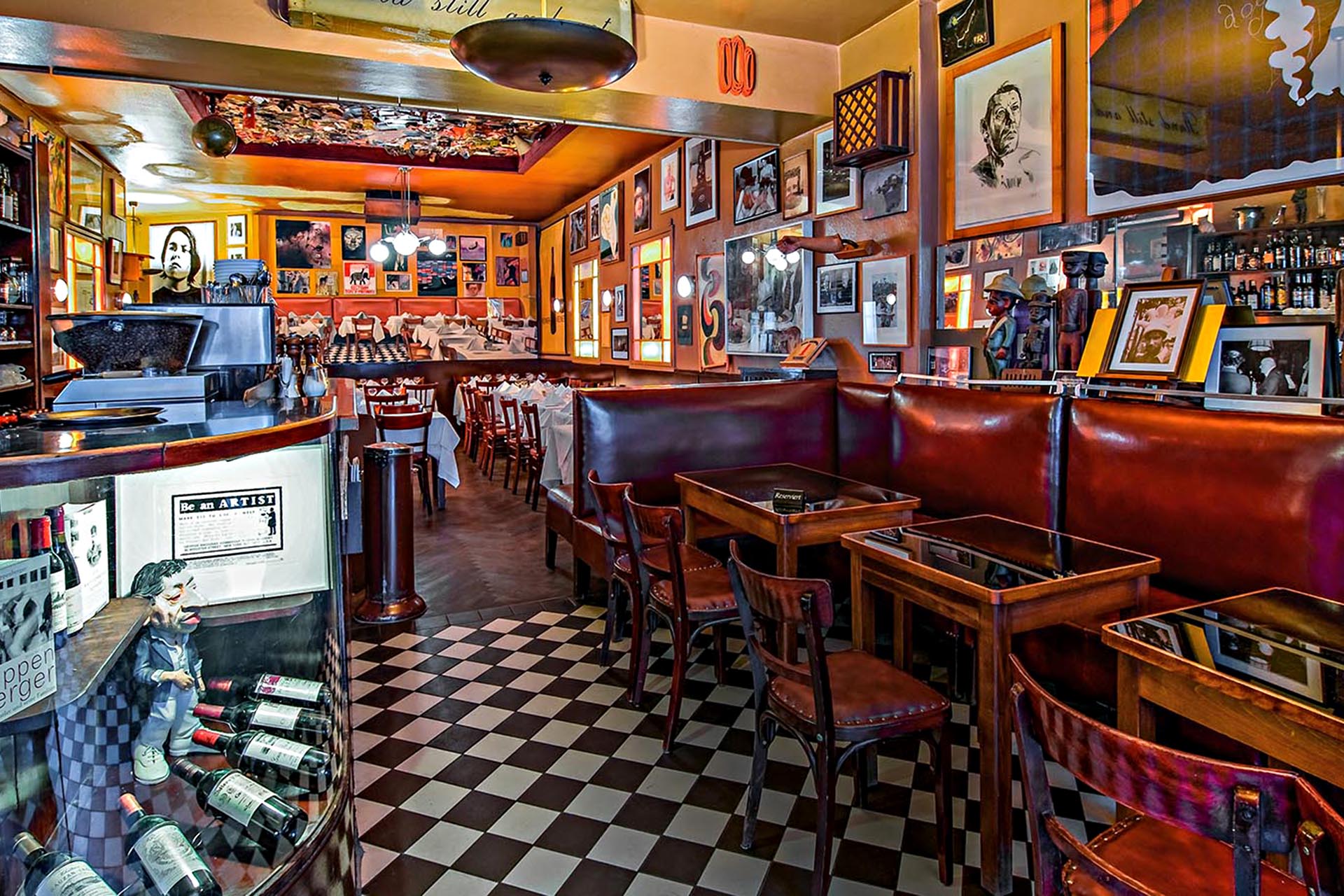 Rock royalty, including Iggy Pop and David Bowie, have dined at Paris Bar in the Charlottenburg district of Berlin.