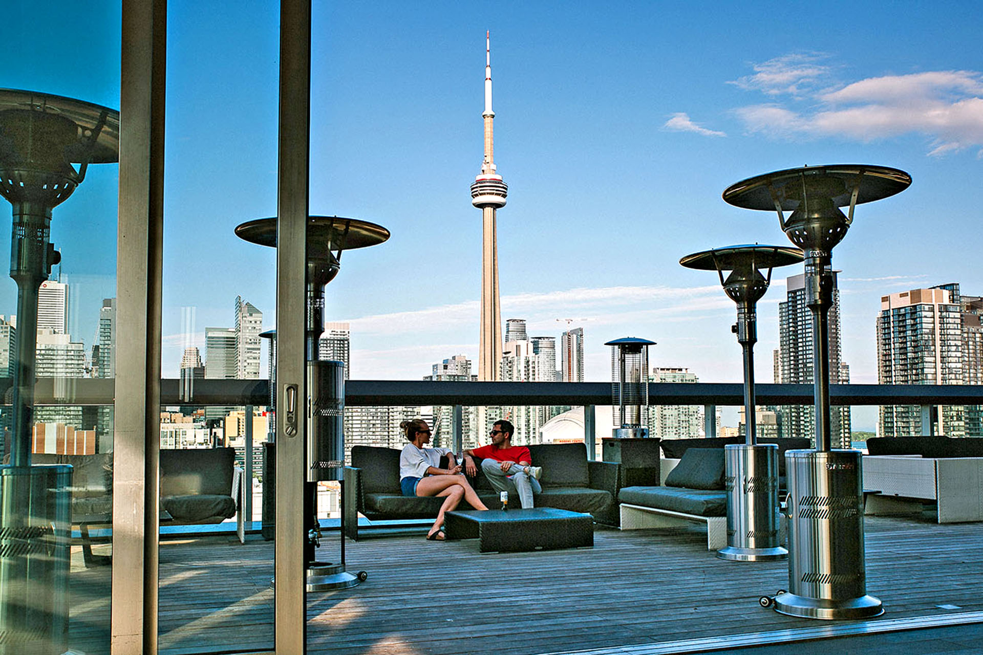 The views from the Thompson Rooftop are spectacular.