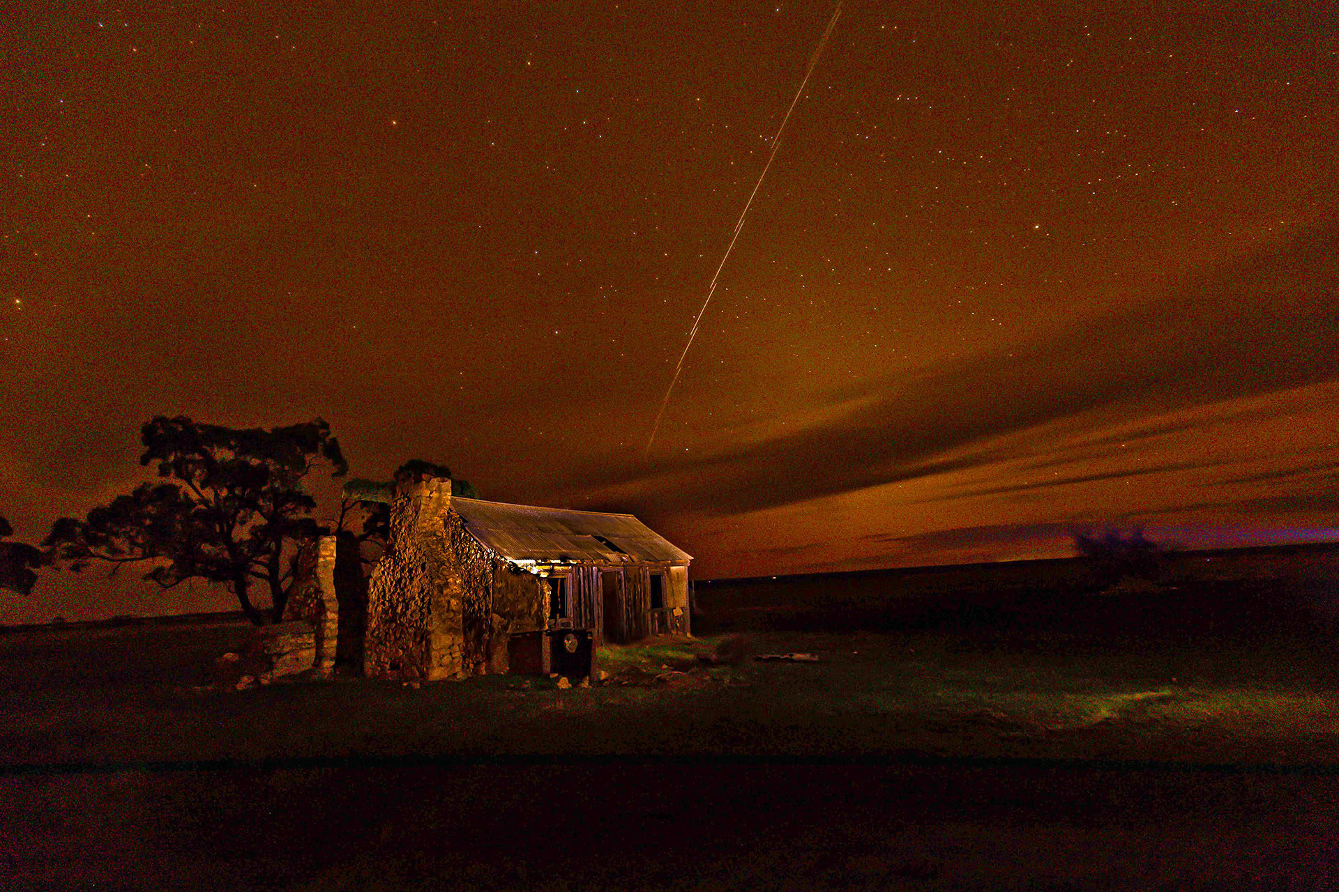 Despite requiring a clear sky to properly experience the stars, clouds can sometimes add a little drama to your photos.