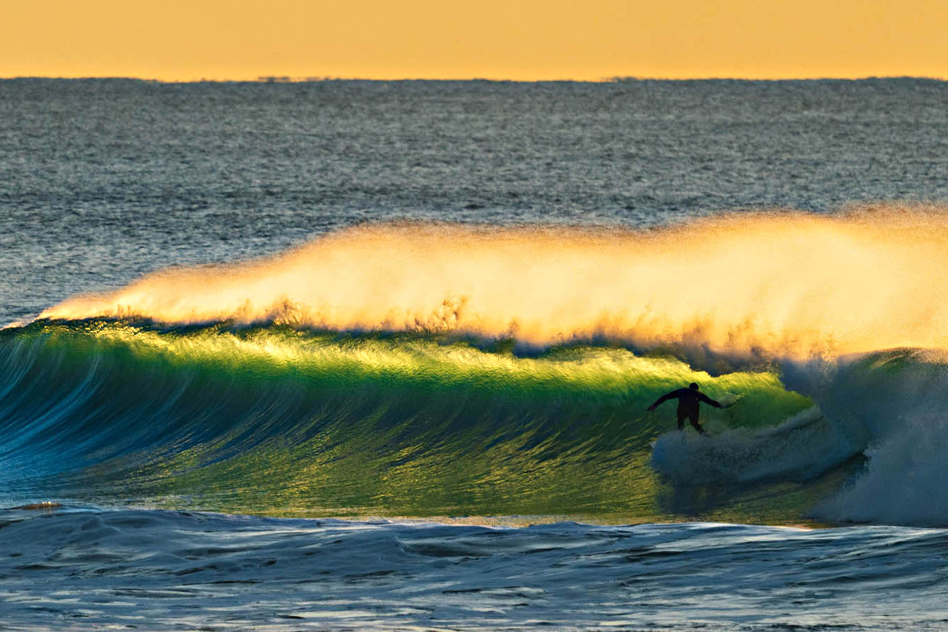 Who says you can’t get tubed in the northwest? The Jetty at Westhaven.