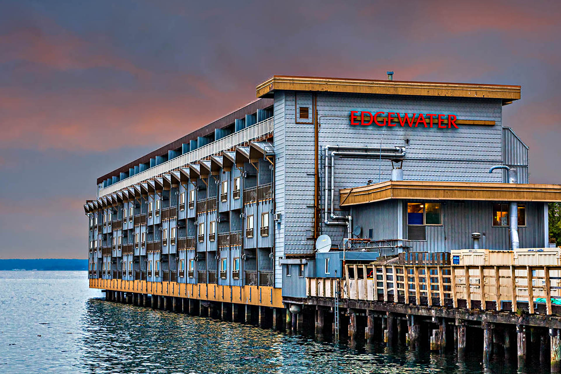 The Beatles, Foo Fighters, Pearl Jam and more have all stayed at the iconic Edgewater.