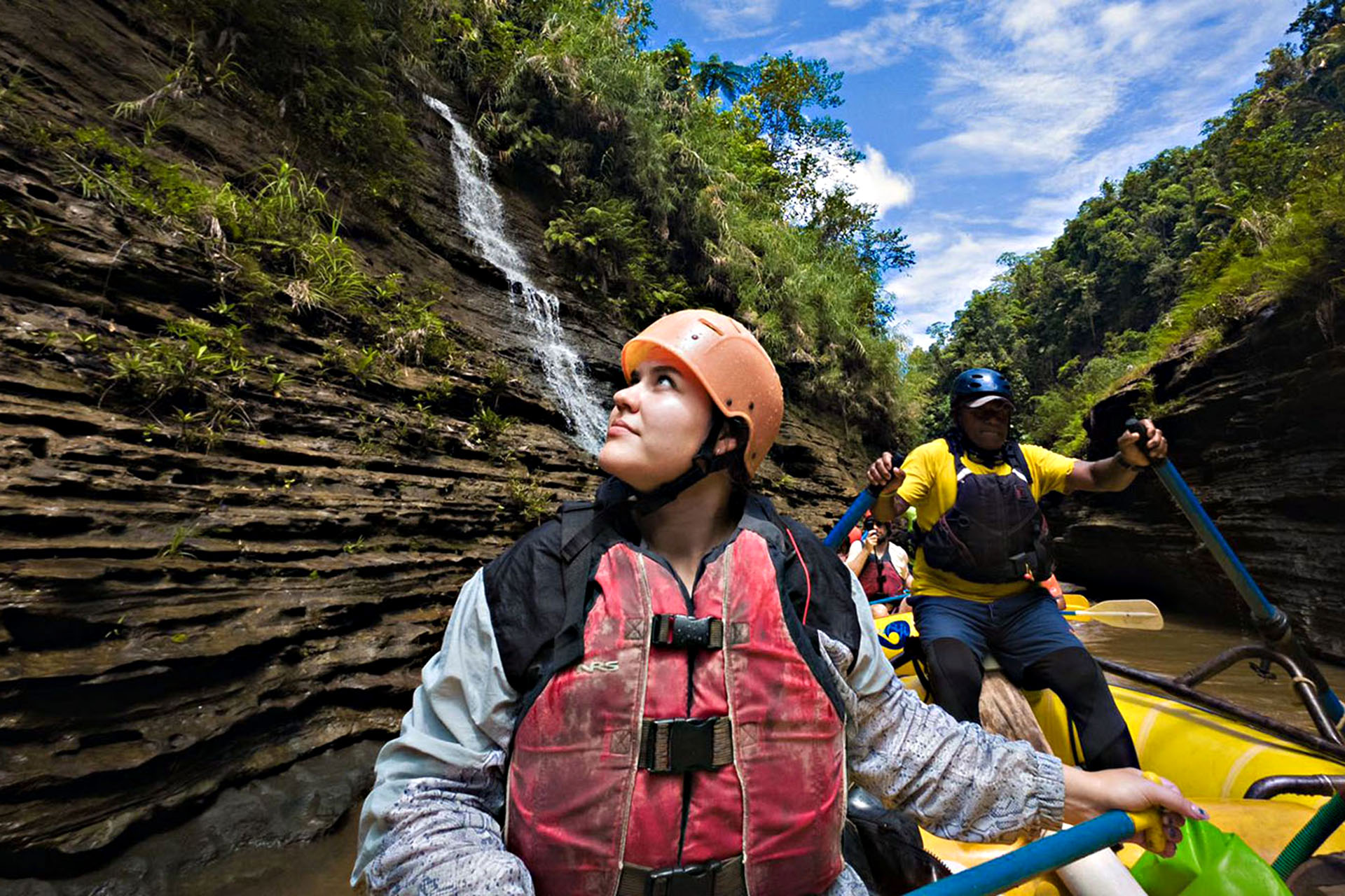 There were a few of us that fell out of the raft. No, I wasn’t one of them.