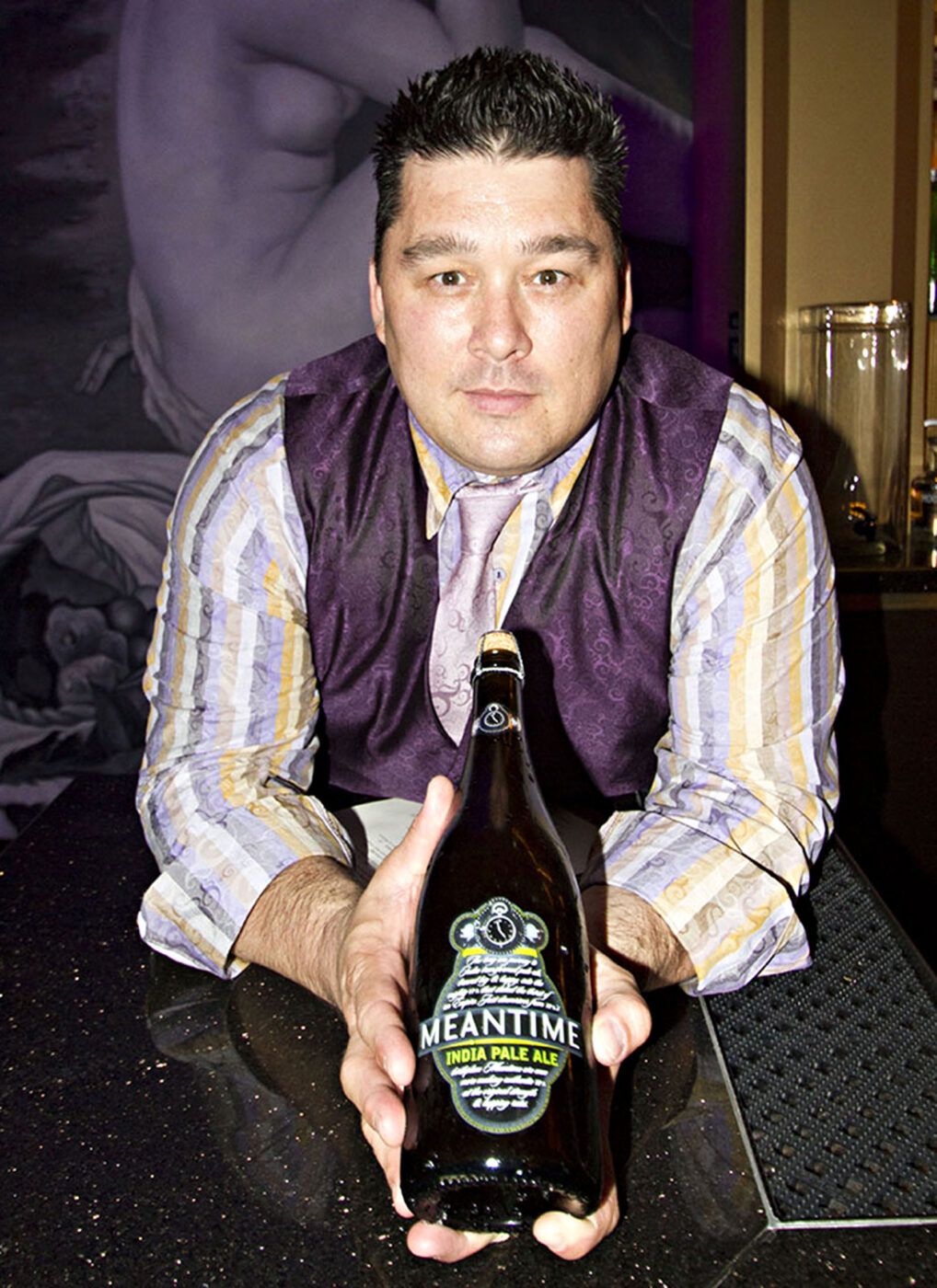 Sage Bar’s beer maestro.