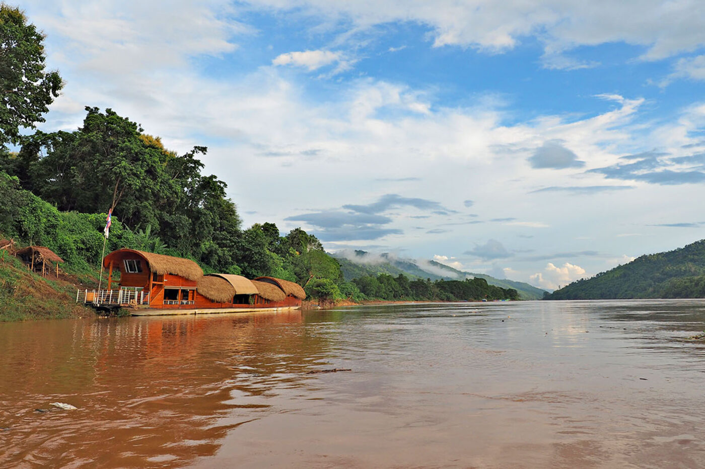 The mighty Mekong River.