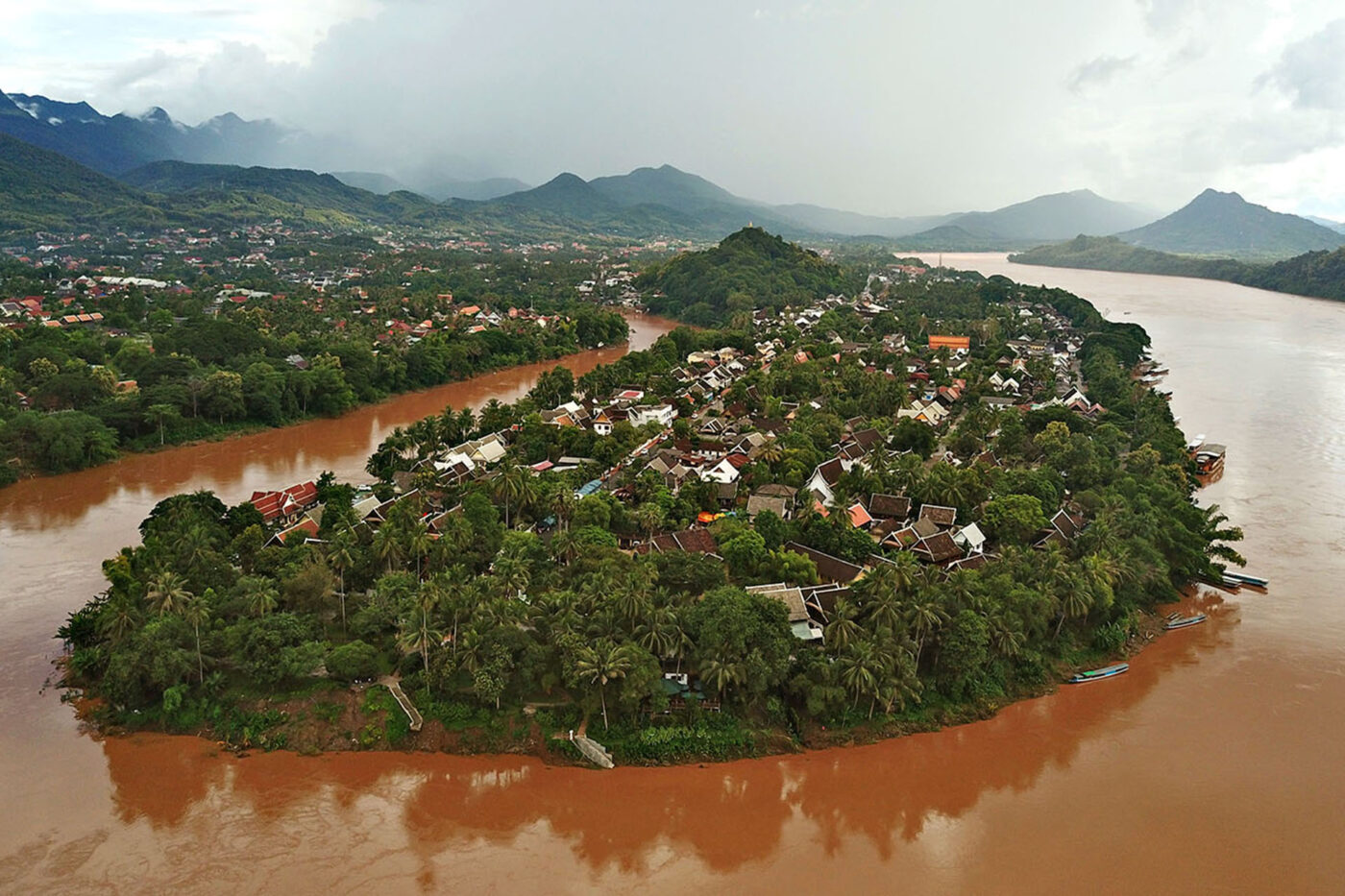 The stunning Luang Prabang.