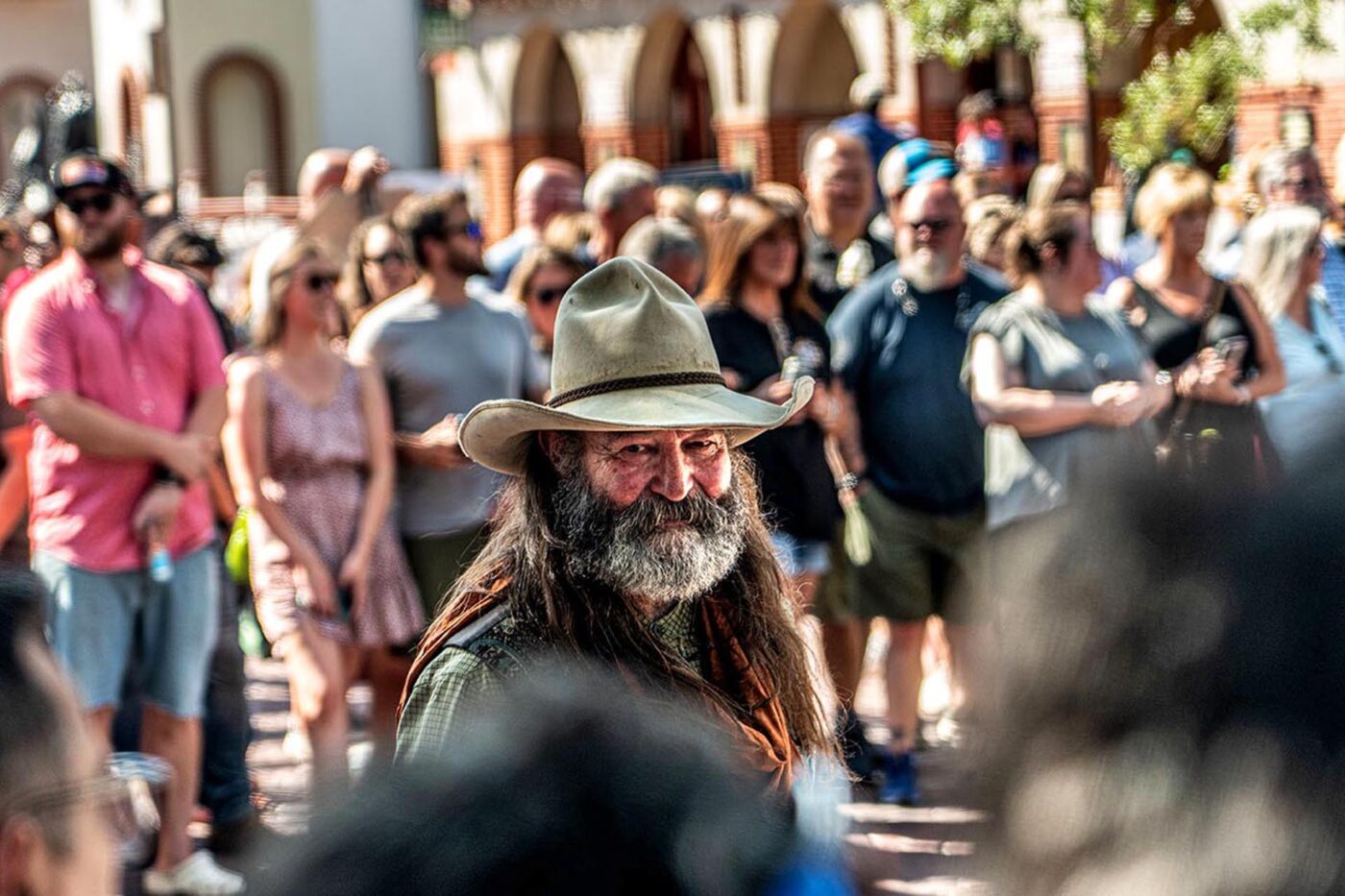 A wine festival for everyone, including cowboys.
