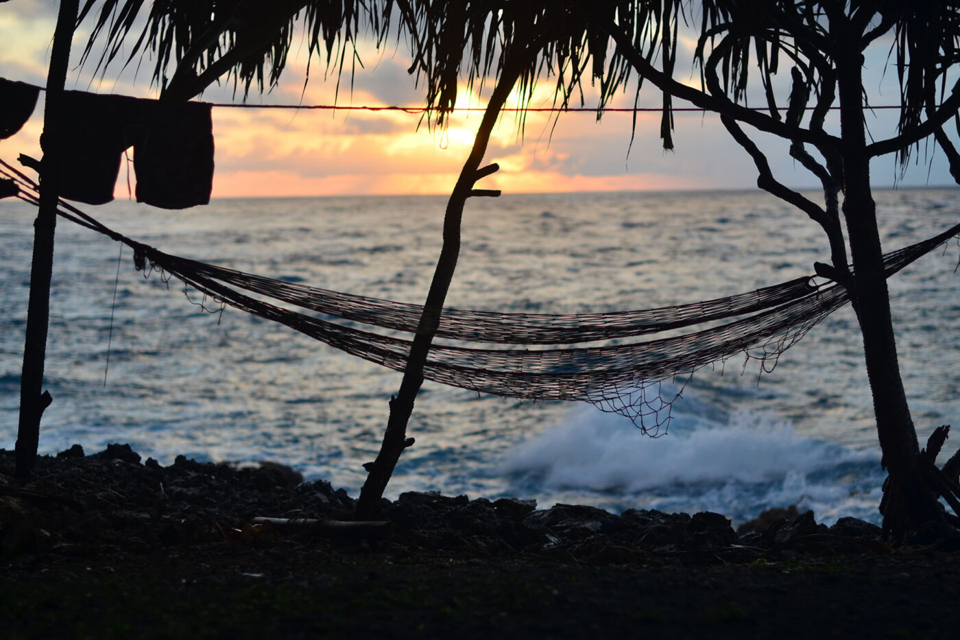 The incredible sunsets that greeted me every night.