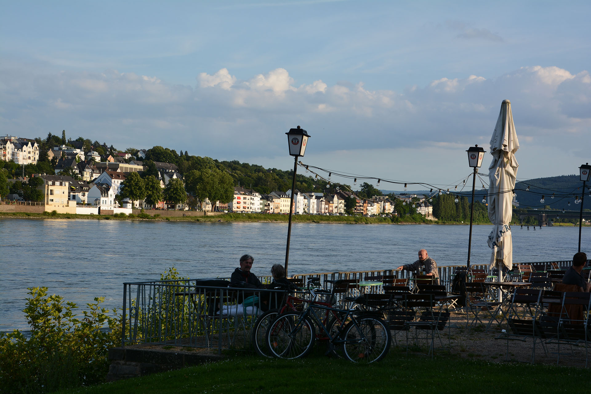 A café with a view.