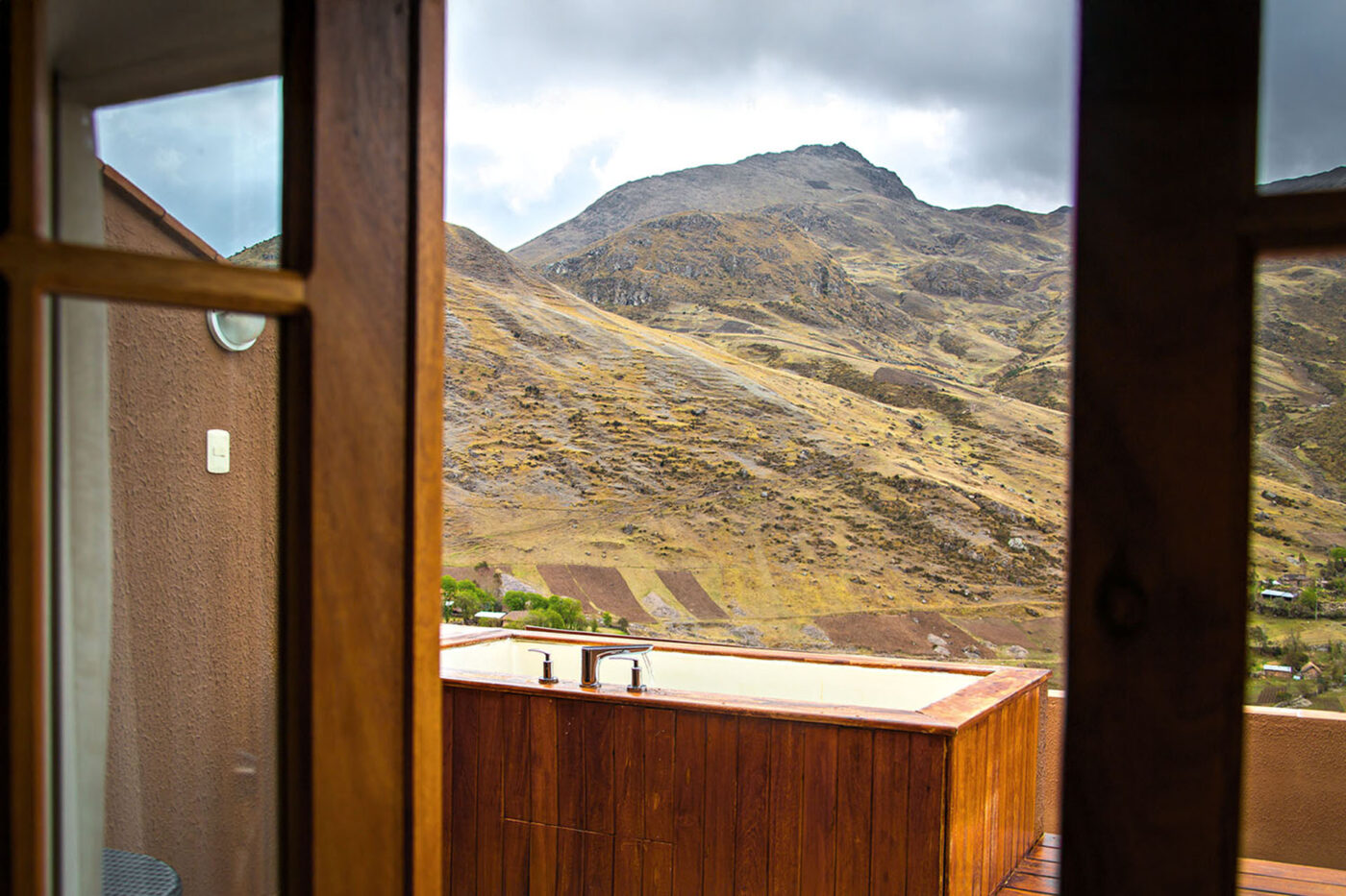 Luxury meets a rugged landscape.