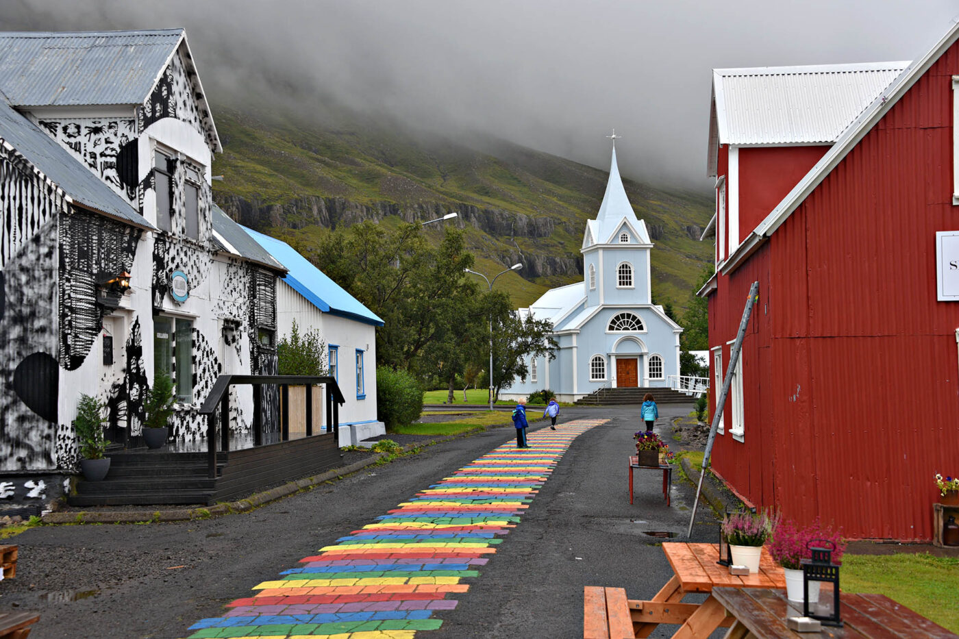 The colours of Seydisfjordur.